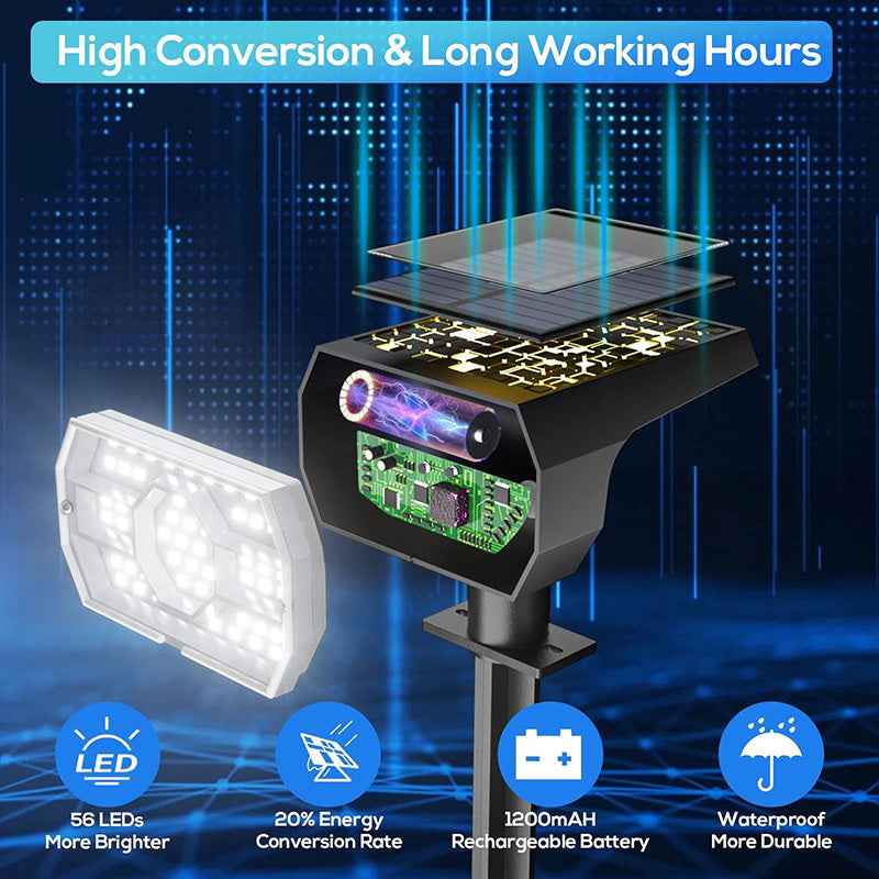 Solar Lawn Lights Courtyard Lights Outdoor Waterproof 4