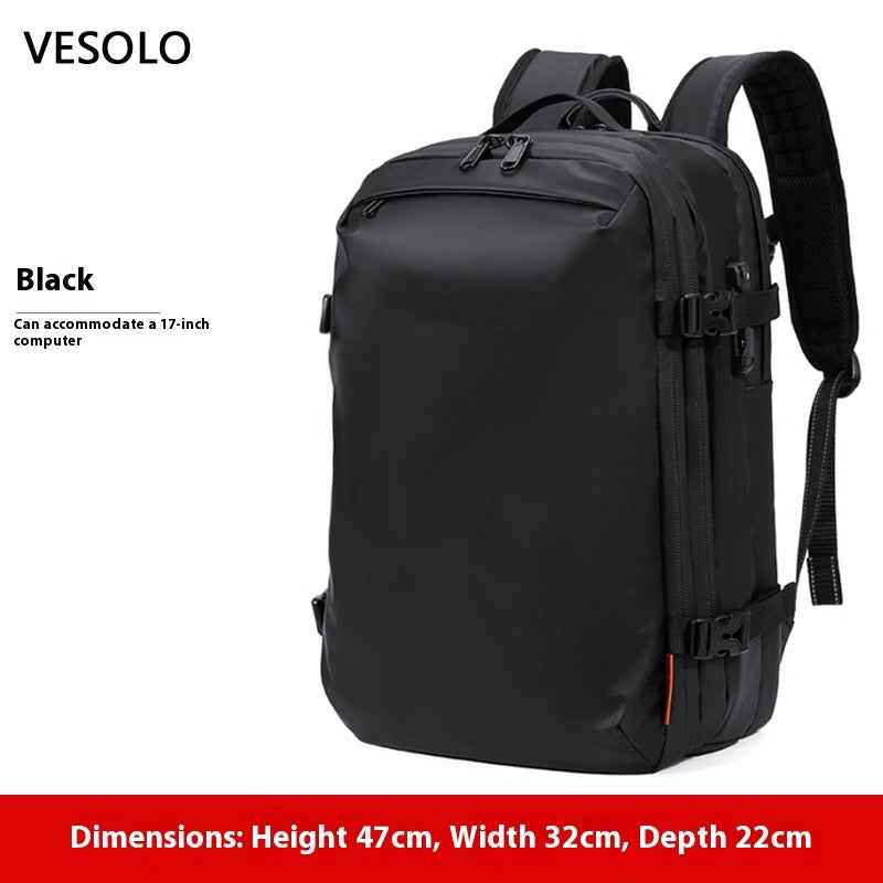 Vacuum Compression Bag Large Capacity Men's Business Backpack
