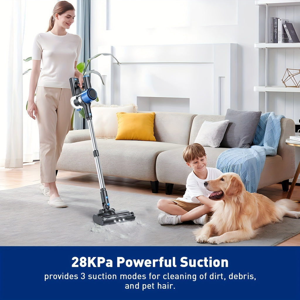 Cords Vacuum Cleaner 28Kpa Powerful Suction 8 In 1 Stick